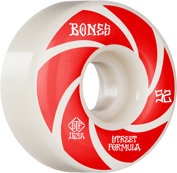 Roues - Bones STF V1 Patterns White 52mm 103A