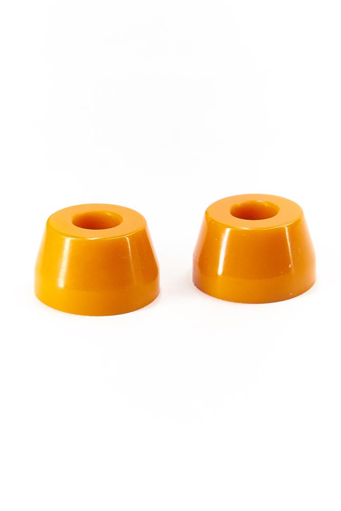 Bushings - Entity Double Cone Bushings Set 80A Medium Soft Orange