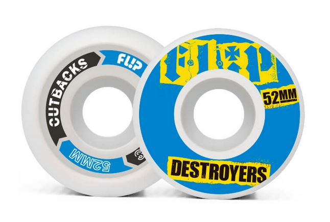 Roues - Flip Cutback 52mm 99a Blue Wheels Pack