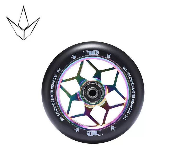 Roue de Trottinette - Blunt Wheel 110 mm Diamond Oil Slick