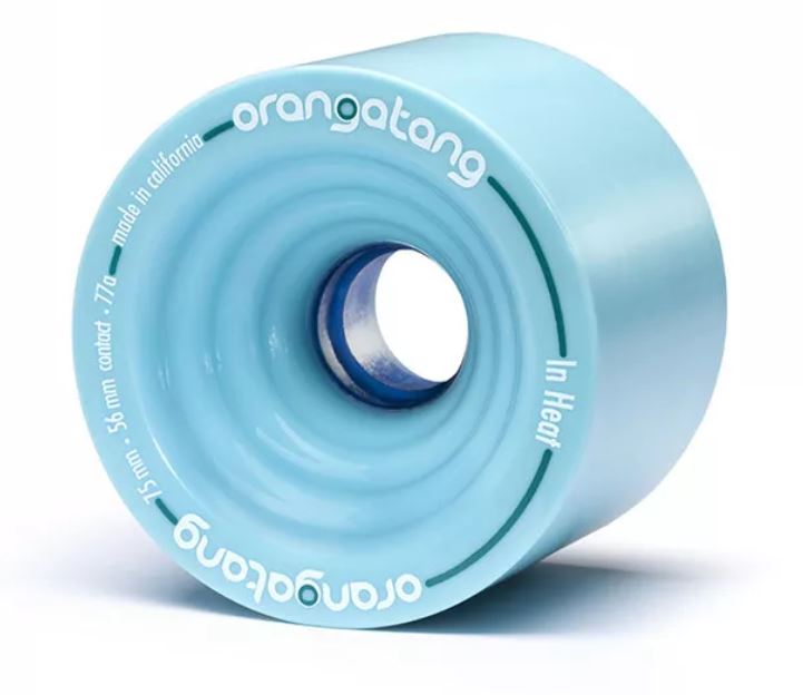 Roues Longboard - Orangatang In Heat 75mm 77A Bleu