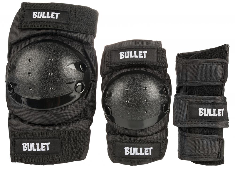 Pack de Protections - Bullet Junior Combo Black (Pack Enfant)