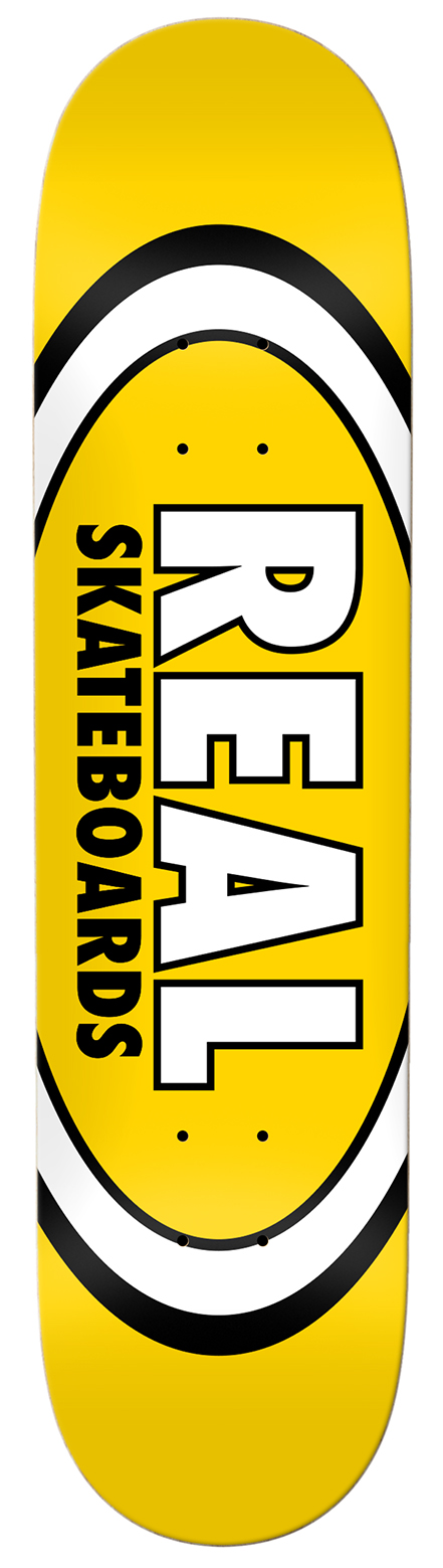Deck - Real Team Classic Oval Yellow 8.06