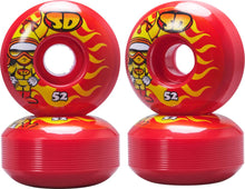 Charger l&#39;image dans la galerie, Roues - Speed Demons 52 mm 99A  Characters Hot Shot  Pack de 4
