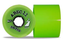 Charger l&#39;image dans la galerie, Roues Longboard - ABEC 11 Reflex ZigZags Lime 80A 66mm
