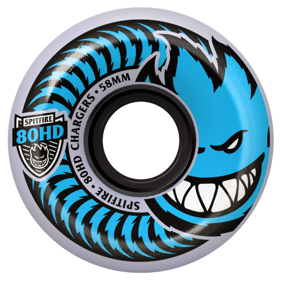 Roues - Spitfire Cruiser Charger Classic Clear 58mm 80 HD