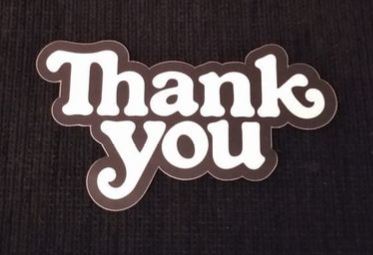 Sticker - Thank You