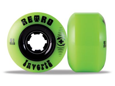 Roues Longboard - ABEC 11 Retro InvertZ ParkPlus 61 mm 99A