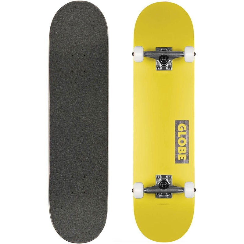 Skateboard Complet - Globe Kids Goodstock Neon Yellow 7.6